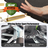 Cylivolk 7FT Trampoline for Kids, Heavy Duty Recreational Trampolines Toddler Trampoline with Enclosure Net Ladder Indoor Outdoor Trampoline CPC Approved Cylivolk