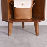 BALANBO 5-Tier Industrial Corner Bookshelf - Multifunctional Storage Solution for Home and Office BALANBO