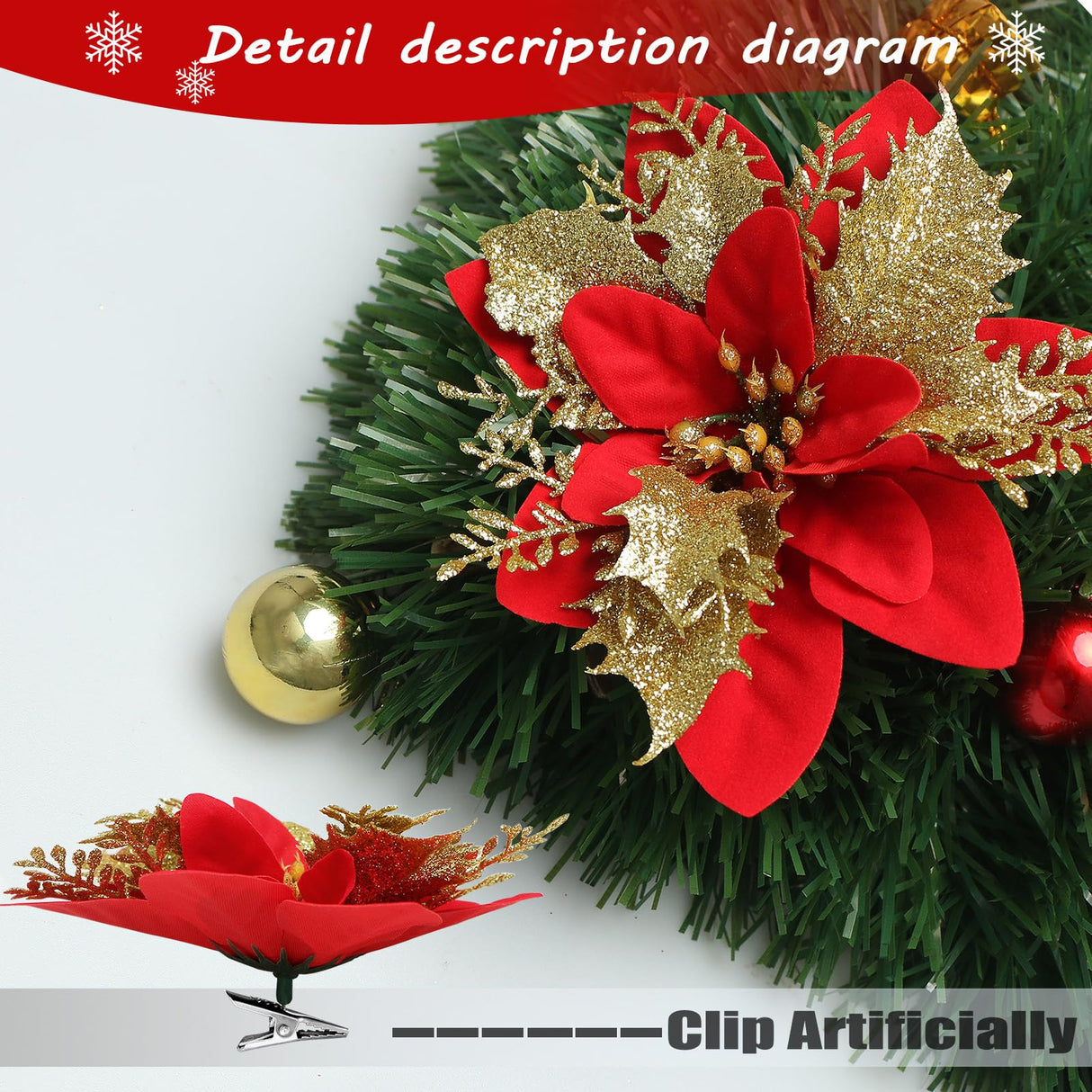 5 Pack 250FT Christmas Garland Flower for Christmas and Non-Lit Soft Greenery Holiday Decor for Outdoor Indoor Artificial Christmas Twist Garland Home Artificial Greenery Wedding Party Decoration NQN