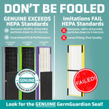 Germ Guardian FLT5250PT True HEPA Genuine Air Purifier Replacement Filter C, with Pet Pure Treatment for GermGuardian AC5250PT, AC5000E, AC5300B, AC5350W, AC5350B, CDAP5500, and More GermGuardian
