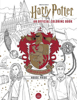 Harry Potter: Gryffindor House Pride: The Official Coloring Book: (Gifts Books for Harry Potter Fans, Adult Coloring Books) Insight Editions