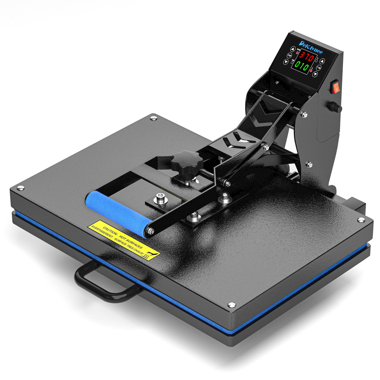 Delclynee 16" x 24" Slide Out Heat Press Machine for T Shirts, Clamshell Pull Out Lower Platen, Industrial-Quality Digital Sublimation Printer for Heat Transfer Vinyl Delclynee