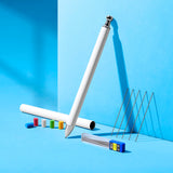 makerflo 12 Pieces Sublimation Mechanical Pencils With Erasers, 0.7MM Lead Refills, and Removable Chamber For Students, Drawing Writing Sketching Smudge Free makerflo