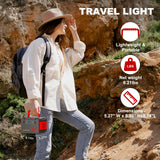 MARBERO Portable Power Station 240Wh 350W Peak Camping Portable Power Bank with AC Outlet 110V(3*USB A, 2*USB C, 2*AC,2*DC) Solar Generator for Outdoor Travel Home Emergency Hurricane MARBERO