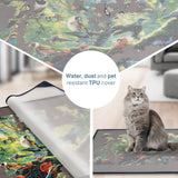 Tektalk Jigsaw Puzzle Board Portable Puzzle Mat with Puzzle Dustproof Cover for Puzzle Storage Puzzle Saver, Non-Slip Surface, Up to 1500 Pieces - Gray Tektalk