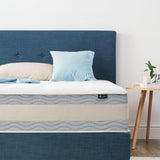 ZINUS 10 Inch Comfort Support Hybrid Mattress [New Version], King, Fiberglass Free, Medium Plush, Motion Isolation, Certified Safe Foams & Fabric, Mattress in A Box Zinus