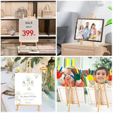 ESRICH 15pcs 17 Inch Tabletop Easels, Easel Stand for Painting,Tripod, Painting Party Easel, Kids Student Desktop Easel for Painting,Paint Easel for Canvas Painting ESRICH