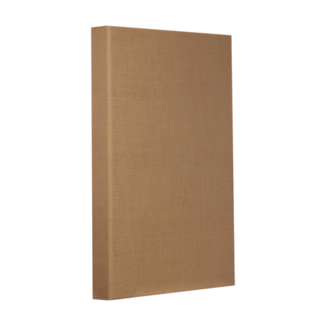 ATS Acoustics Sound Absorbing Noise Dampening Acoustic Panel Wall Treatment 24" x 36" x 4" Beveled Edge (Natural) ATS Acoustics