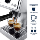 De'Longhi 15 Bar Pump Espresso and Cappuccino Machine with Premium Adjustable Frother, Stainless Steel, ECP3630 De'Longhi