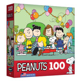 RoseArt - Peanuts - Birthday - 100 Piece Jigsaw Puzzle for Kids and Adults RoseArt