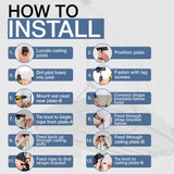 StoreYourBoard Cargo Box Pulley System – Heavy-Duty Garage Hoist Lift for Rooftop Carriers – Garage Storage & Garage Organization Ceiling Hoist with Pulley – Holds 150 lbs - Fits 8–10 ft Ceilings StoreYourBoard