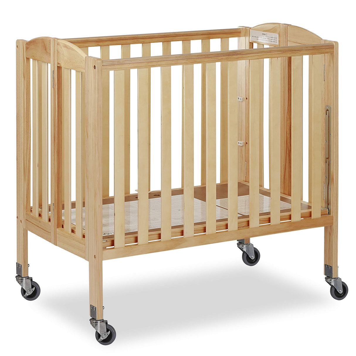 Dream On Me 3-in-1 Folding Portable Crib, Natural, Large Dream On Me