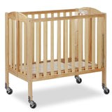 Dream On Me 3-in-1 Folding Portable Crib, Natural, Large Dream On Me