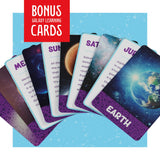 Glow in The Dark 100 Piece Galaxy Puzzle for Kids - Space Jigsaw Puzzles Toys for Boys & Girls Ages 6-8 - Christmas Birthday Gifts for Age 6 7 8 Year Old Toddler Boy Girl Gift - Planet Toy Dan&Darci