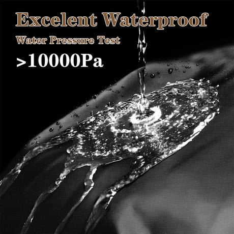 Gun Safe Cover Waterproof Heavy Duty 600D Oxford Gun Cabinet Cover, Dustproof Protective Cover for Large Rifle Safe, Indoor Outdoor Waterproof Gun Safe Protective cover (31''L x 26''W x 60''H) Lametta