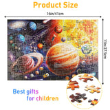Puzzles for Kids Ages 4-8, 3-5, 6-8, 8-10 Boys Girls - 100 Piece Solar System Space Kids Jigsaw Puzzles - Science Educational Toys for Kids 5-7 Planets for Kids Solar System Toys OSBOO
