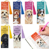 6 PCS Diamond Art Kits Bookmarks Diamond Painting Bookmark, 5D DIY Book Marks Dimond Art Paintings Gem Art, Acrylic Bookmarks with Tassels,Arts and Crafts for Adults Reading Gifts for Book Lovers NANZHOO