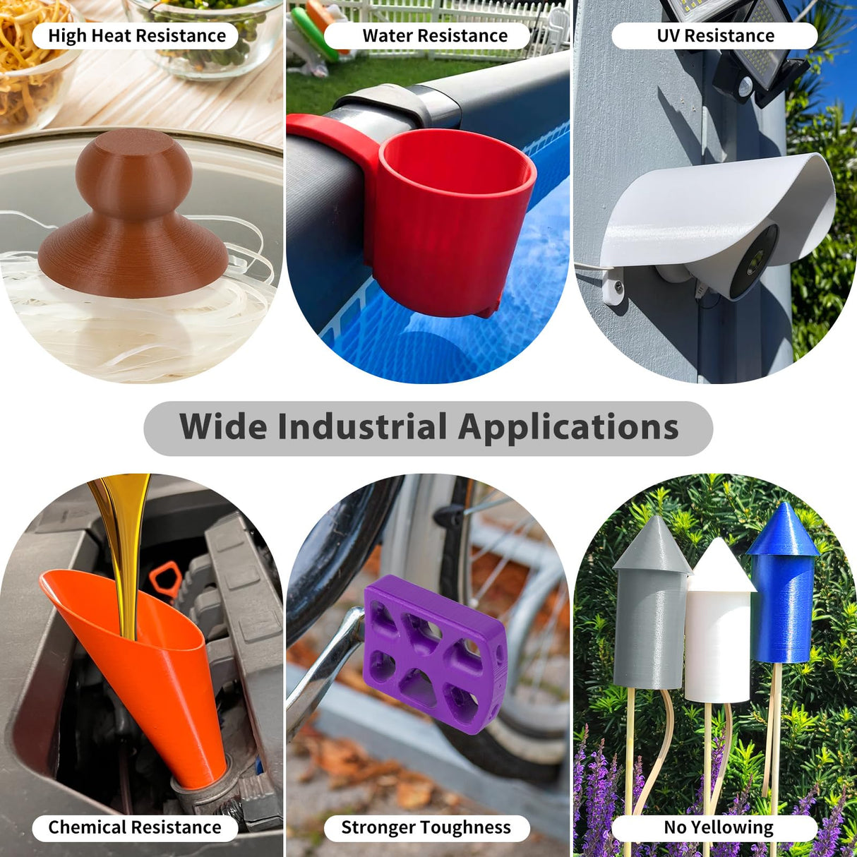 iSANMATE ASA Filament 1.75mm Black 1KG, UV & Weather Resistant 3D Printer Filament Perfect for Outdoor Functional Parts, Dimensional Accuracy +/- 0.02mm, 1kg Spool (2.2lbs) iSANMATE