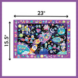 Mudpuppy Cosmic Dreams – 64 Piece Search & Find Jigsaw Puzzle Featuring Cats in A Whimsical Outer Space Wonderland and Over 40 Hidden Images to Find Mudpuppy
