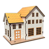 MPIUET 3D Wooden Puzzles for Adults Wooden House Building Model Kits, Hut Model 3D Puzzles Log Cabin Model Kits, 3D Jigsaw Puzzles, 3D Brain Teaser Puzzles, No Glue or Other Tools Required MPIUET