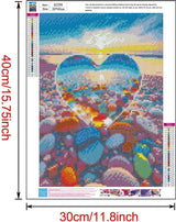 Clendo 12 Pack Diamond Painting Kits for Adults,5D Landscape Diamond Art Kit for Beginners, DIY Paint with Diamonds Round Full Drill Paintings Gem Art for Home Wall Decor Inch12X16 Clendo