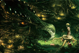 Ingooood- Jigsaw Puzzle 1000 Pieces- Fantasy Series- Anime Dragon_ IG-0443 Entertainment Wooden Puzzles Toys Ingooood