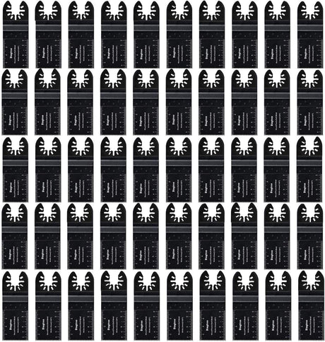 Diagtree Oscillating Saw Blades, Diagtree 50pcs Wood Universal Quick Release Oscillating Saw Blades Compatible with Fein Dremel Dewalt Craftsman Ridgid Makita Milwaukee Rockwell Ryobi, etc Diagtree