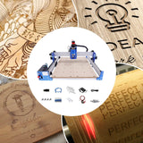 4040 CNC Router Machine,Engraving Machine,Aluminum Frame USB Router Engraver,100W Router Machine CNC Engraving Machine for Carving Cutting Wood Acrylic MDF Nylon Weglae