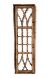 Farmhouse Wooden Wall Window -Large Wood Window Frame-The Longview Ranch Junkie Mercantile