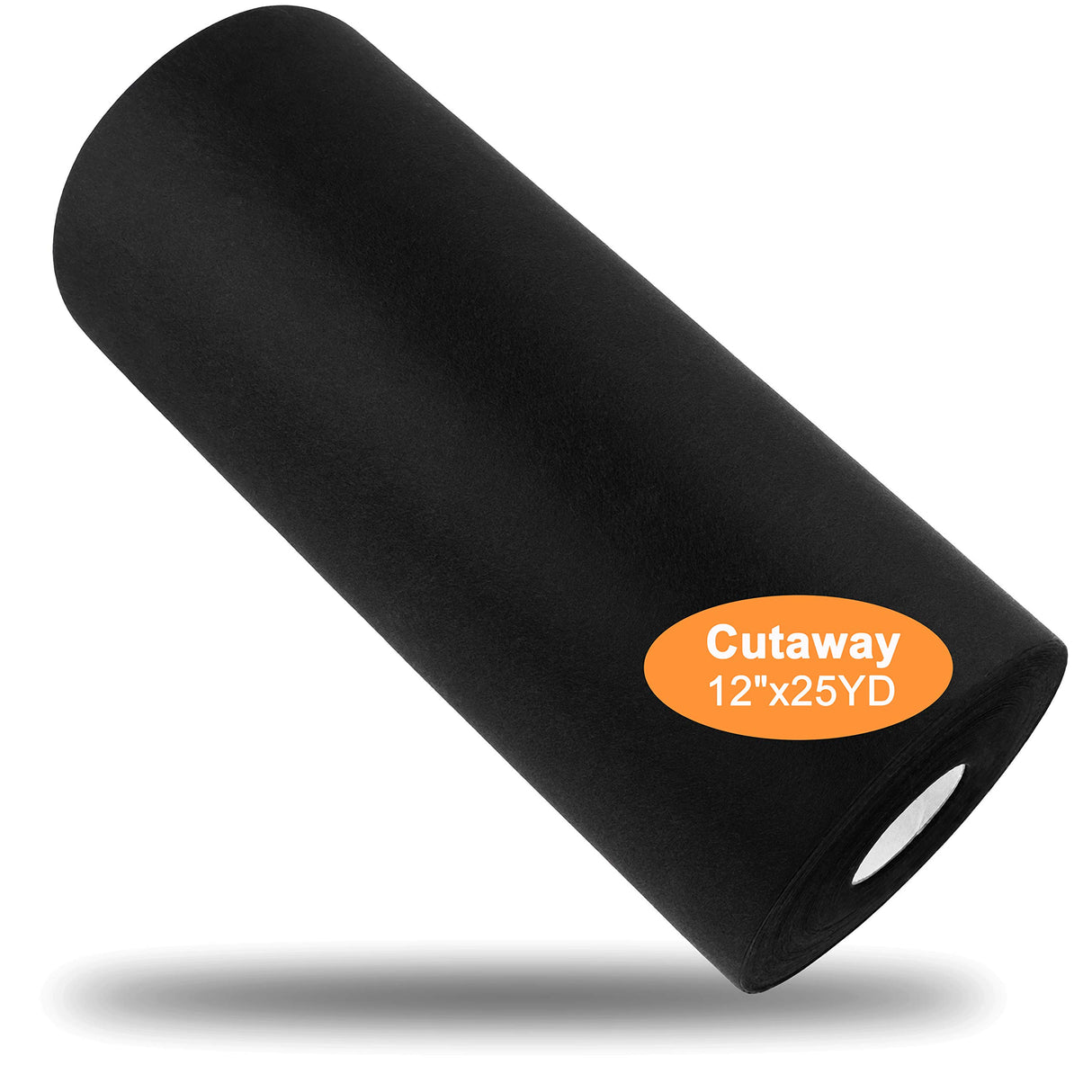 New brothread Black Cut Away Machine Embroidery Stabilizer Backing 12" x 25Yd roll - Medium Weight 2.5 oz - 2 Options - 3 Options - Tear Away/Cut Away/No Show Mesh New brothread