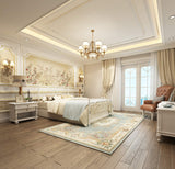 YERPERFO Metal Queen Bed Frame with Headboard and Footboard Farmhouse Platform Bed Frame Queen Size Under Bed Storage No Box Spring Needed and Easy Assembly(Queen, White) YERPERFO