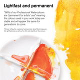 Winsor & Newton Professional Watercolor Paint Set, Lightweight Metal Box, 24 Half Pan Winsor & Newton