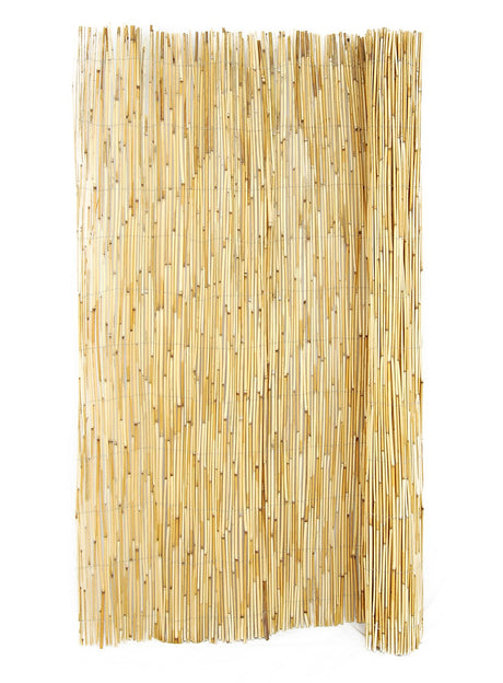 Backyard X-Scapes Natural Reed Fencing Decorative Fence for Backyard Garden Fencing Divider 4 ft H x 8 ft L (4-Pack) Backyard X-Scapes