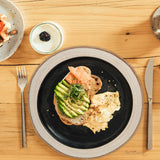 KINJOEK 10 PCS 7-8 Inch Large Natural Wood Slices with Bark, Unfinished Wooden Coasters Circles, Blank Round Wood Ornaments Slices Bulk for Centerpieces Craft Wedding Party Christmas Decor KINJOEK