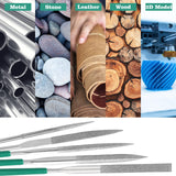 Millousong Hand File Set,Diamond Needle Files 6.3' /10 Shapes for Metal,Plastic,Wood,3D Printer Basic Suite for home and office with box MILUOSONG