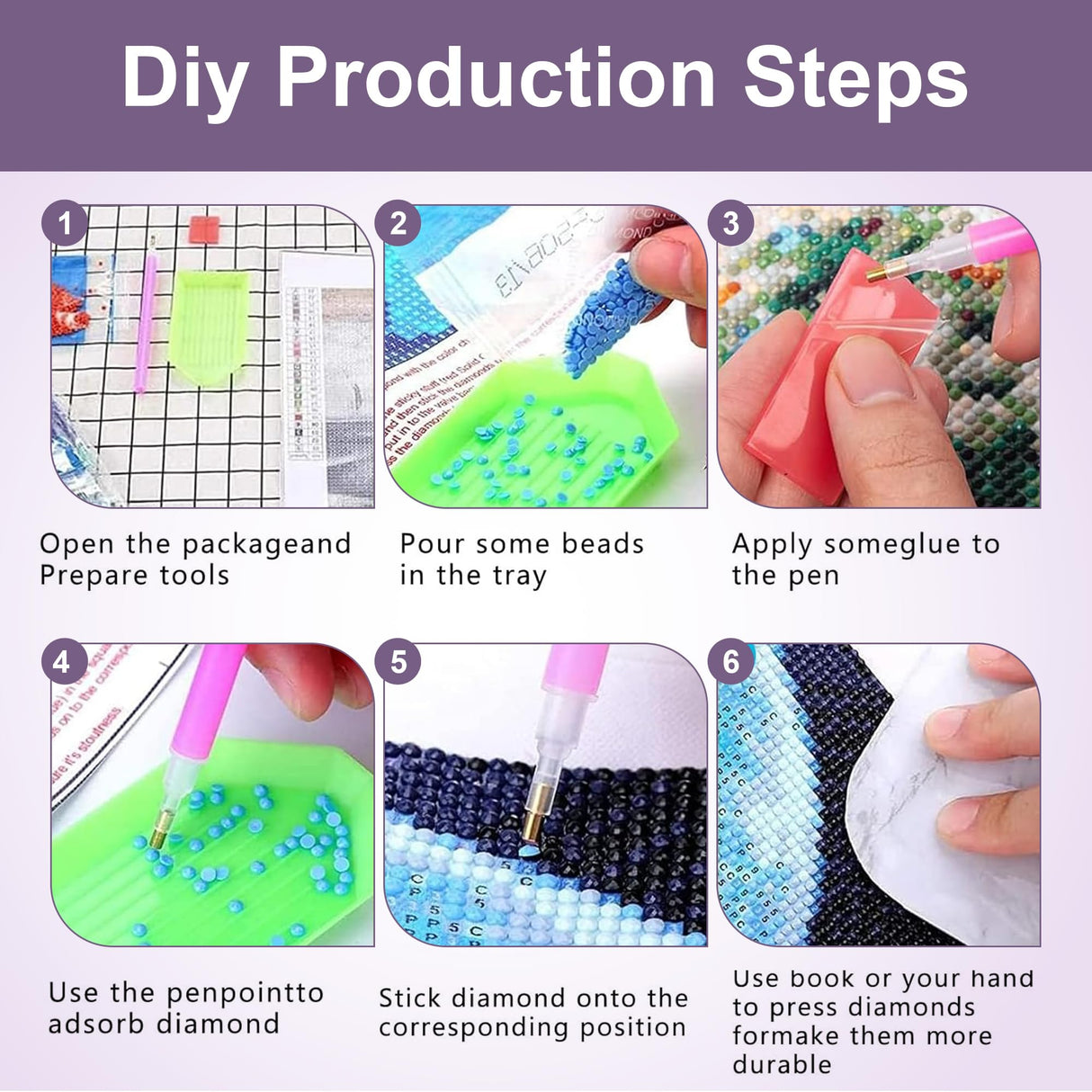 ARVINKEY DIY 5D Diamond Painting Kit, Full Drill Paint by Numbers Embroidery Cross Stitch Arts Craft Canvas, Elephant Rhinestone Crystal Drawing Gift for Adults Kids, 16"X12" ARVINKEY