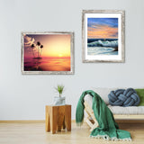 LUCKYLIFE 18x24 Frame in Distressed White, Gallery Frame for Wall Mounting, 2 Pack LUCKYLIFE