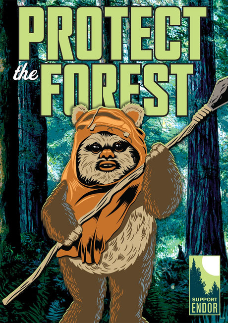 Buffalo Games - Star Wars - Protect The Forest - 500 Piece Jigsaw Puzzle for Adults -Challenging Puzzle Perfect for Game Nights - Finished Size is 21.25 x 15.00 Buffalo Games