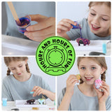 Paint Pouring Rocks for Kids - Rock Painting Kit - Arts and Crafts for Kids Ages 8-12 - Craft for Girls 4 5 6 7 8 Year Old Girl - Birthday Christmas Gifts for Boys - Art Kit - Toys for Ages 5-7 Dan&Darci