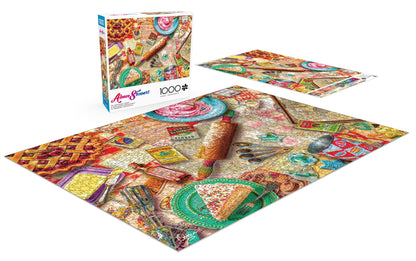 Buffalo Games - Aimee Stewart - The Nostalgic Baker (2024) - 1000 Piece Jigsaw Puzzle for Adults -Challenging Puzzle Perfect for Game Nights - Finished Size is 26.75 x 19.75