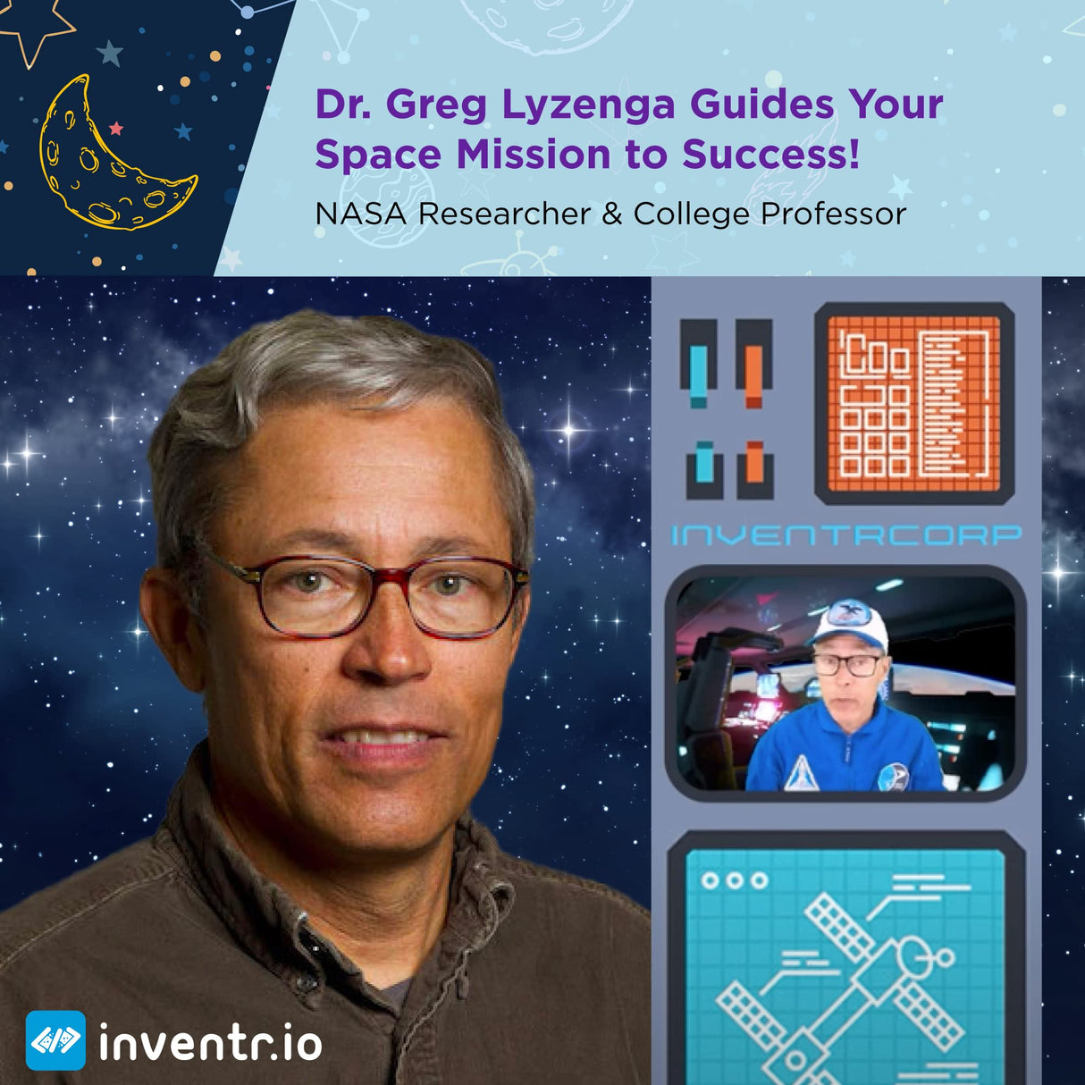 Adventure Kit: 30 Days Lost in Space | Premium STEM Coding Course for Adults & Teens | Robotics & Engineering Projects with Expert Teachers | Arduino IDE Compatible Kit inventr.io