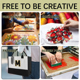 OKBA 6 PCS classic black and white canvas tote bags, DIY personalized blank beach shopping bag for women, Mom, friend gift (Tote Bag *6pcs) OKBA