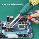 Multi-Function Soldering Iron Soldering Gun Set, 60W External Heating Soldering Gun Kit with Adjustable Temp Up to 480℃, Auto Send Tin Soldering Kit for Electronics Welding Repair DIY (5-Piece set) WoodArtSupply