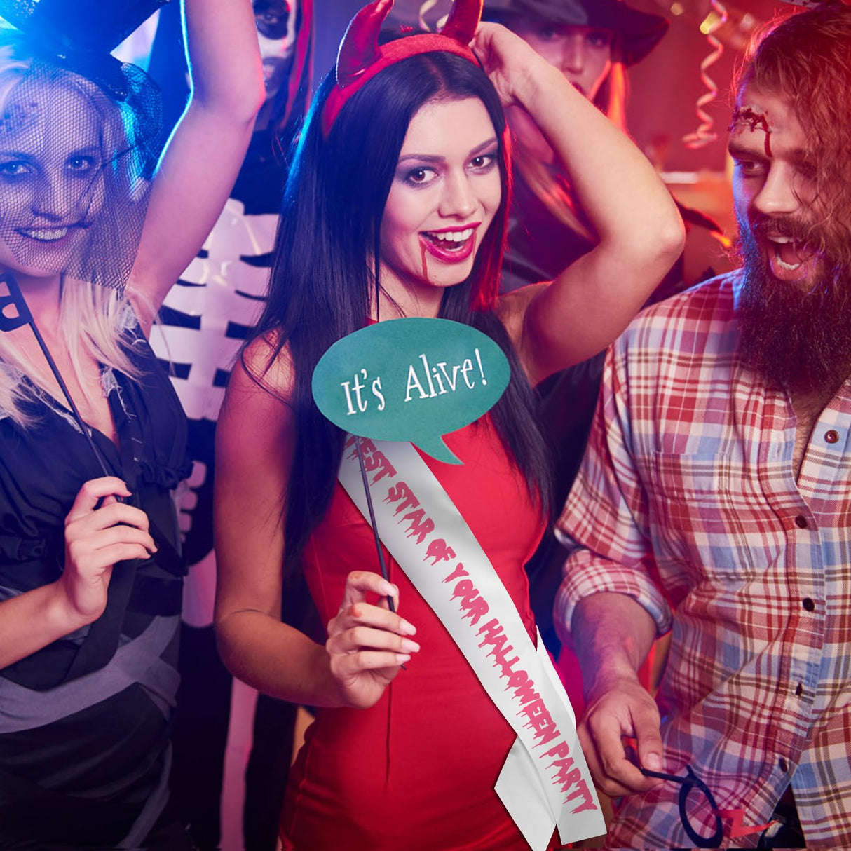 PAMASE Blank White Satin Sash - DIY Senior Bride Pageant Sashes with Safety Pins, Slogan Blessing Accessory for Birthdays, Weddings, Hen Parties 3 Pcs PAMASE