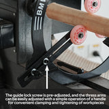 Woodturning Steady Rest MC-FS9 for 16inch,18inch and 20inch Swing Size Lathe for Spindle Woodturning. BMWOOD