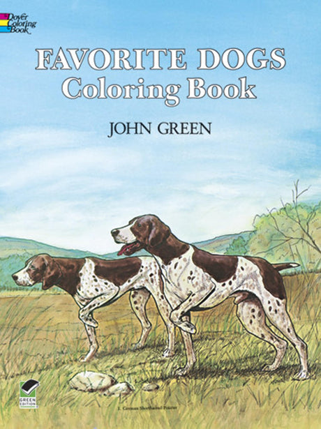 Favorite Dogs Coloring Book Dover Publications