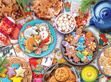 Buffalo Games - Aimee Stewart - Cookies and Cocoa - 1000 Piece Jigsaw Puzzle for Adults Challenging Puzzle Perfect for Game Nights - 1000 Piece Finished Size is 26.75 x 19.75, Large Buffalo Games