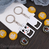 Framendino, 3 Pack Sublimation Bottle Opener Keychain Metal Blank Bottle Opener Keychain for Home Kitchen Framendino