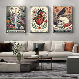 Fairyland JinWenn Diamond Art Kits for Adults Beginner, 3 Pack Tarot DIY Diamond Painting Kits 5D Diamond Dots Gem Art Crafts with Tools,Round Full Drill Crafts for Home Wall Decor&Gift-12x16inch Fairyland JinWenn