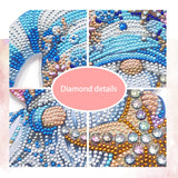Gnome Tabletop Diamond Art Painting - DIY Diamond Art Kits for Adults Figurines Special Shaped Rhinestone Gem Art Statues, 5D Painting with Diamond Dots Sculpture Ornaments Kits Gifts for Beginner Baipisan